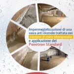 Impermeabilizzazione di una vasca antincendio interrata